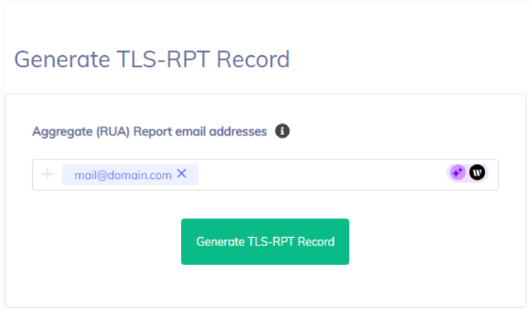 TLS-RPT