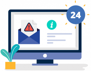 email spoofing visibility 24 hours