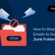 Hvordan stoppe e-postmeldinger til søppelpostmappen