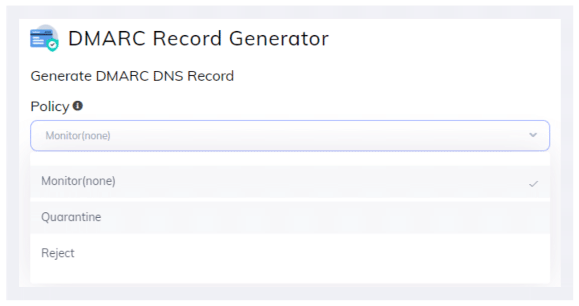 DMARC-Record-Generator