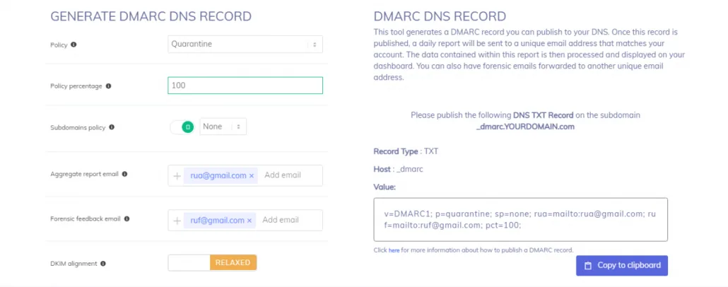 DMARC sp
