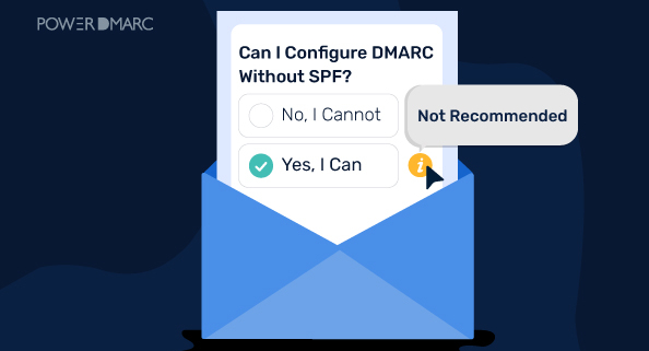 SPFなしでDMARCを構成することはできますか？