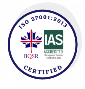Сертифицировано по стандарту ISO 27001