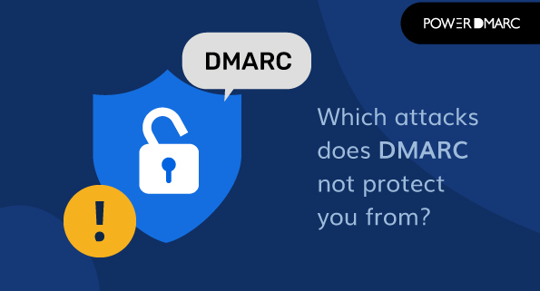 which attacks does DMARC not protect you from