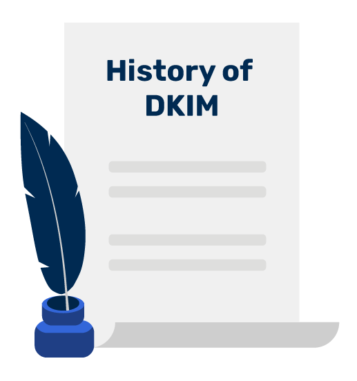DKIM history