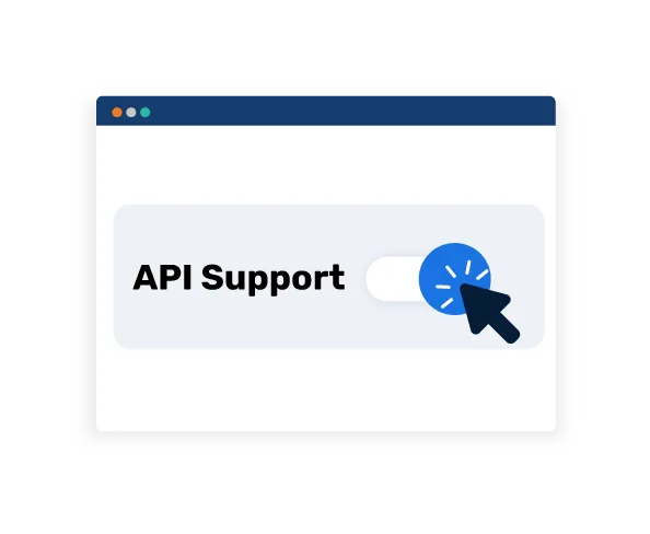 Supporto API