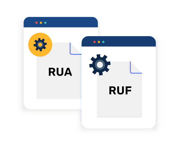 DMARC RUA RUF DNS-poster, der kan tilpasses