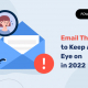 Hot mot e-post att hålla ögonen på 2022