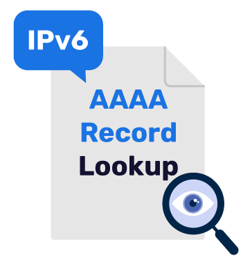 AAAA record lookup tool