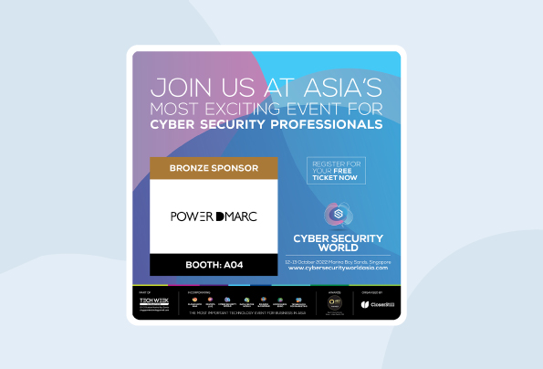 PowerDMARC espone al Cyber Security World 2022 di Singapore
