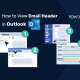 Slik viser du e-postoverskriften i Outlook 01 01