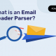 e-mail header parser
