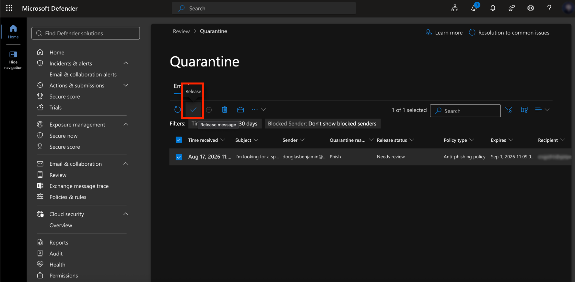 Microsoft 隔離