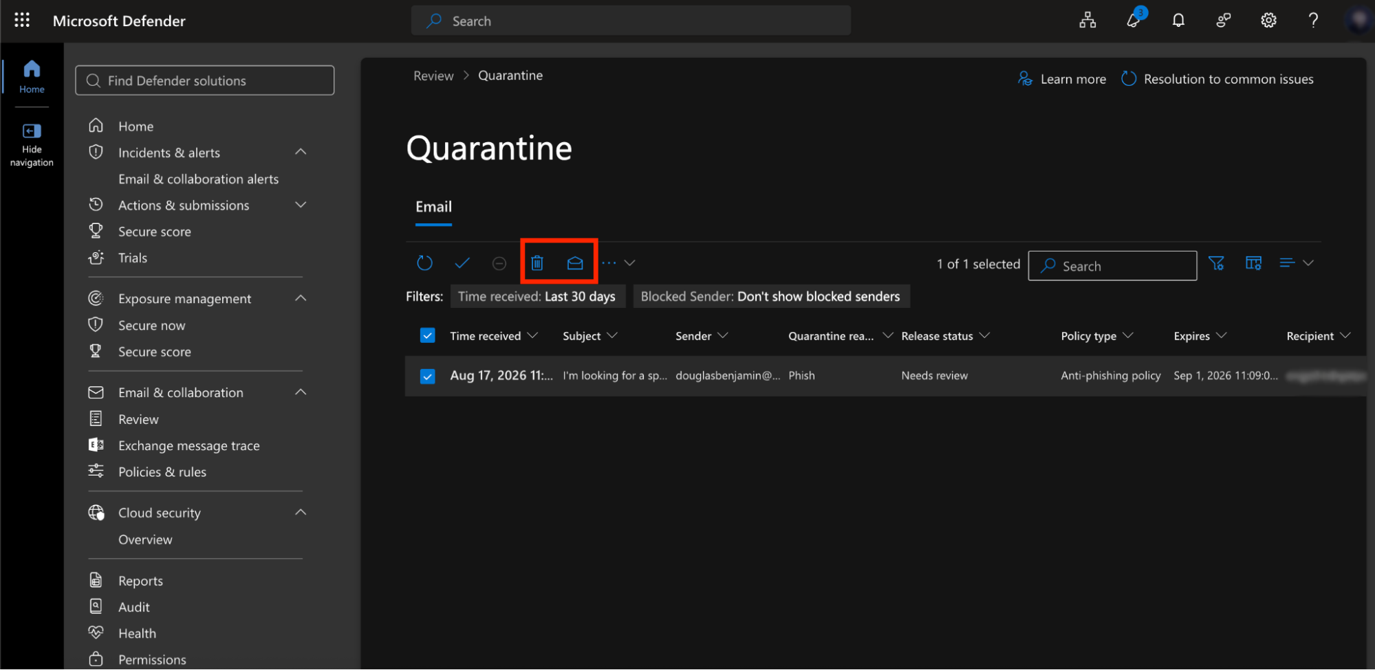 Microsoft 隔離