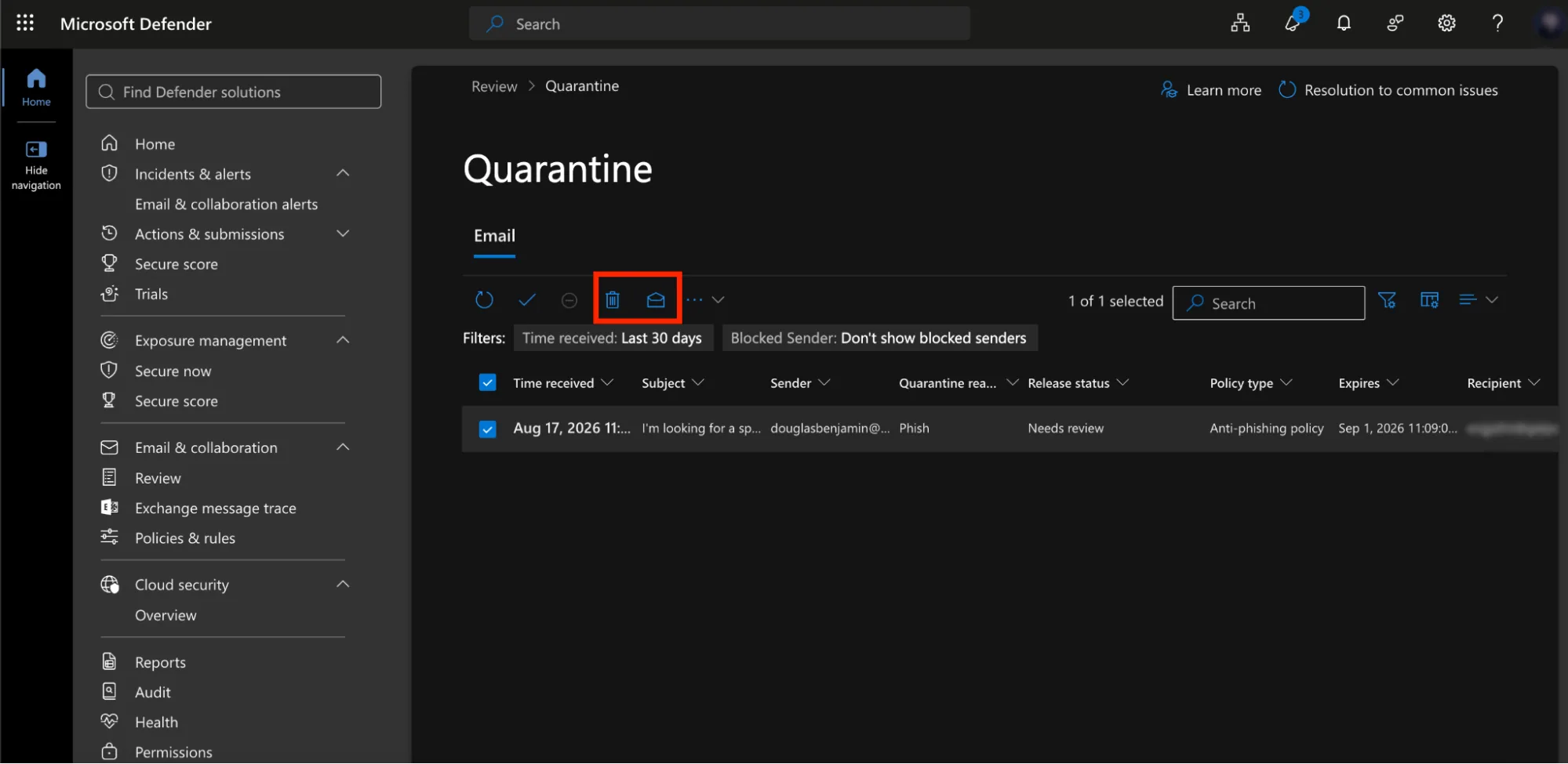 Kwarantanna Microsoftu