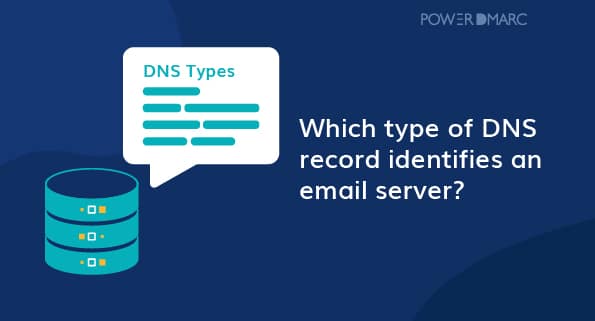 電子メールサーバーを特定するDNSレコードの種類は？