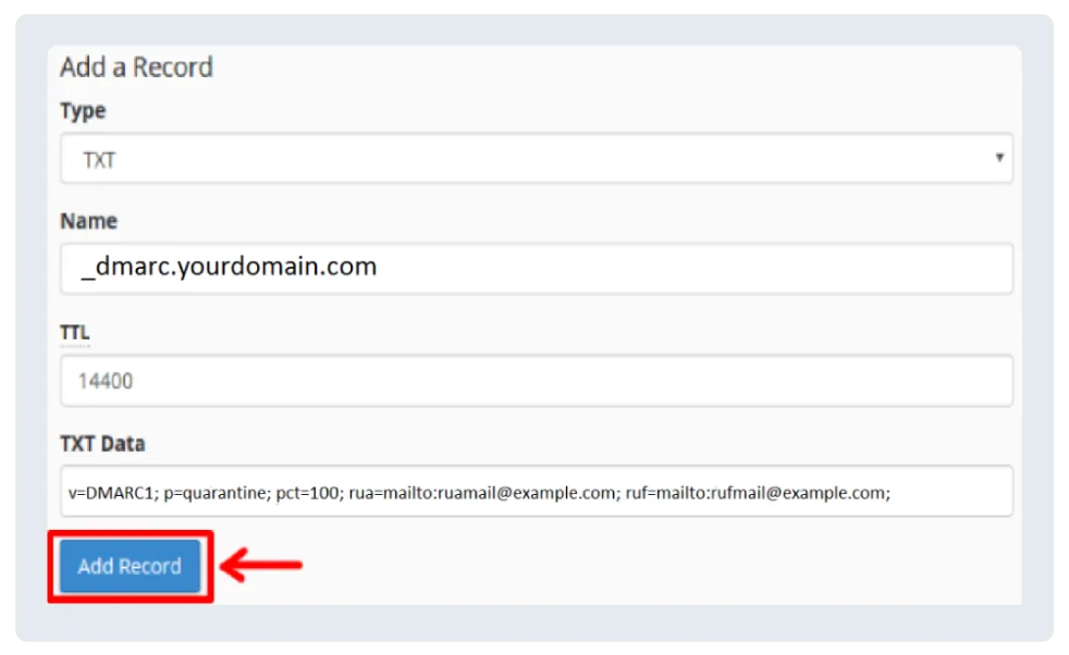 What is Domain Name Authentication and why is it Important? Add-a-TXT-type-record