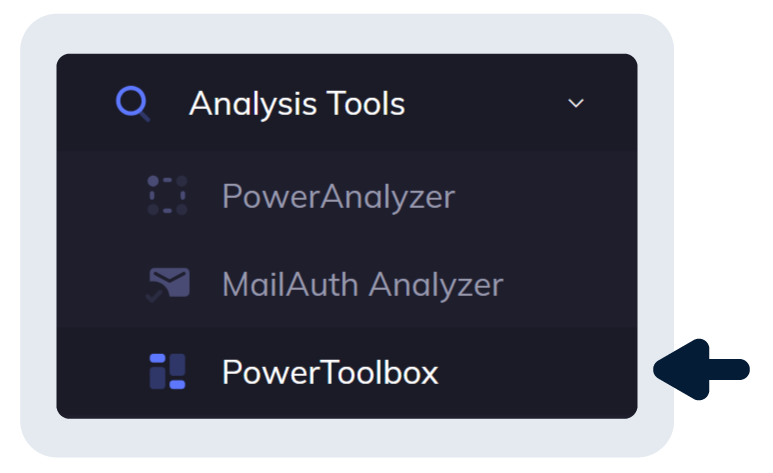 Kliknij PowerToolbox w menu portalu