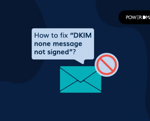 How to fix “DKIM none message not signed”