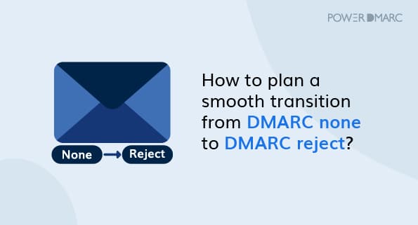 Comment planifier une transition en douceur de DMARC none à DMARC reject ?