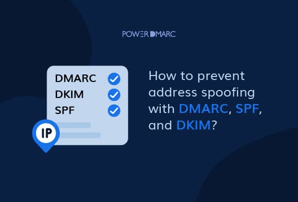 DMARC, SPF, DKIM으로 주소 스푸핑을 방지하는 방법은 무엇인가요?