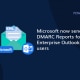 Microsoft sender nu DMARC-rapporter til Enterprise Outlook-brugere