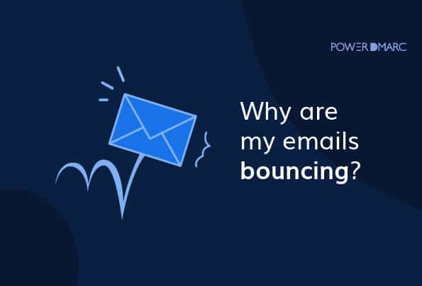 Waarom stuiteren mijn e-mails