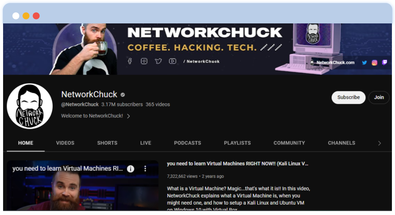 NetwerkChuck