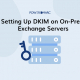 온프레미스 교환 서버에서 설정-DKIM-온-프레미스 교환 서버