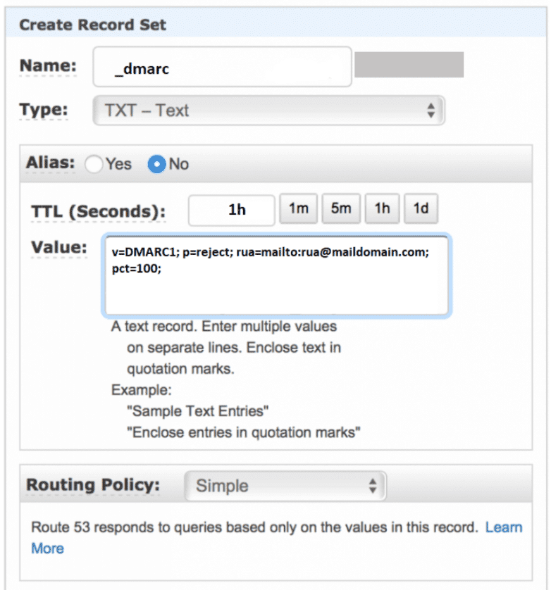 DMARC compliance