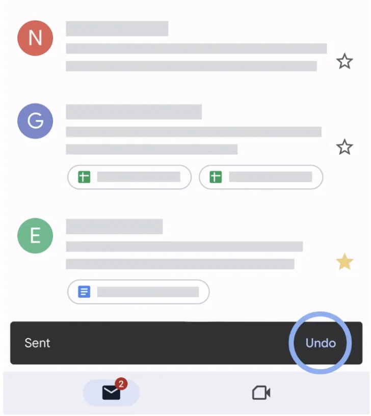 how to unsend an email