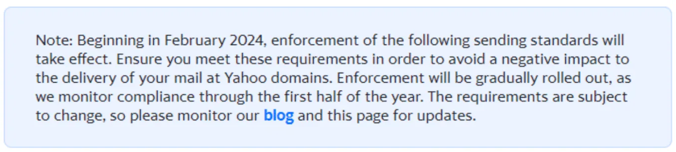 Yahoo DMARC