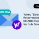 Yahoo anbefaler "stærkt" DMARC RUA-tag til masseafsendere