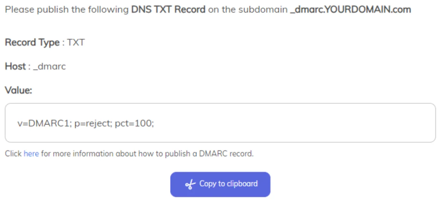 Shopify DMARC