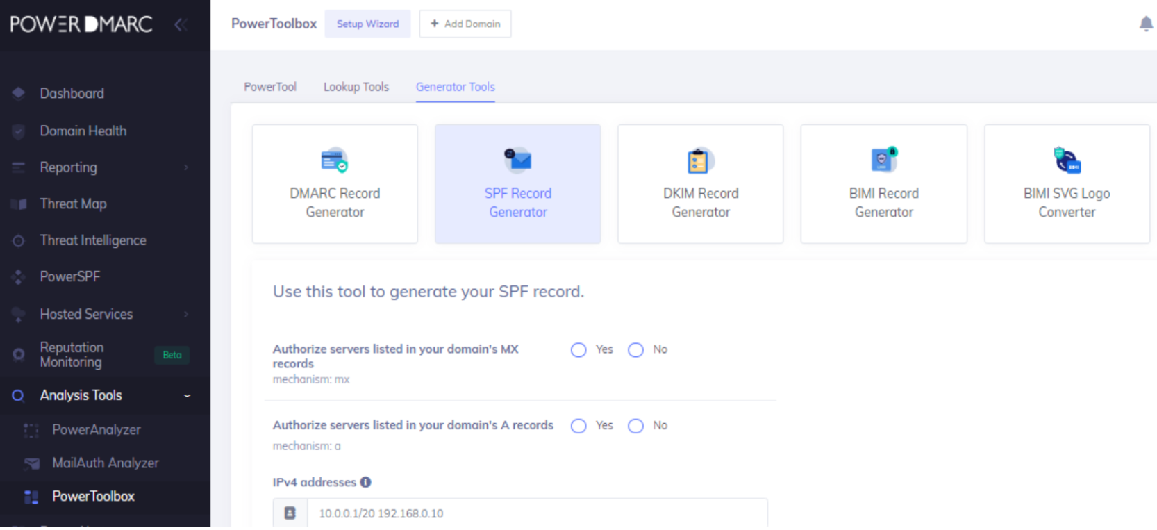 Create your Shopify SPF record
