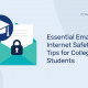 Dicas essenciais de segurança de e-mail para estudantes universitários