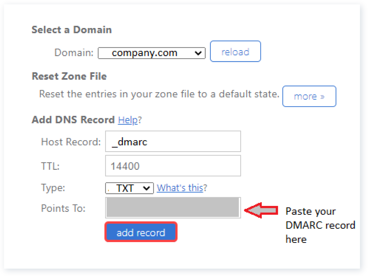 Add-DMARC-Gmail-Setup-to-DNS