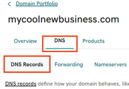 GoDaddy DMARC