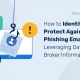 How to Identify and Protect Against Phishing Emails Leveraging Data Broker Information Logistics Companies