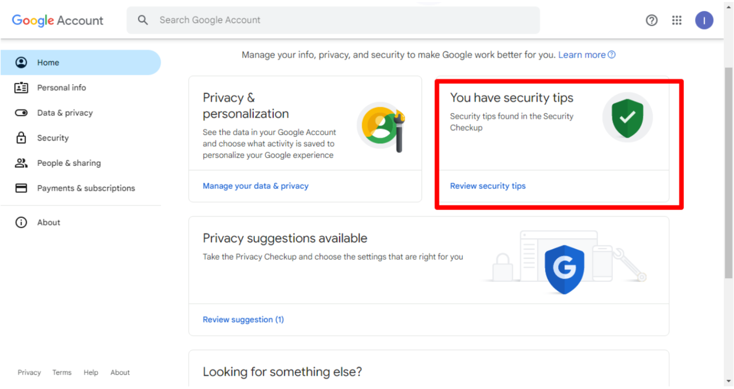 Google critical security alert