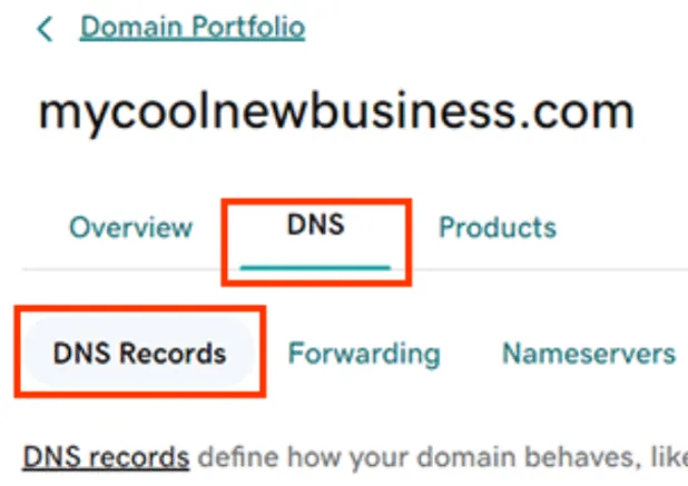 GoDaddy DMARC