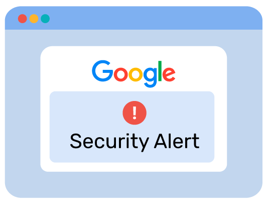 Avviso di sicurezza critico di Google