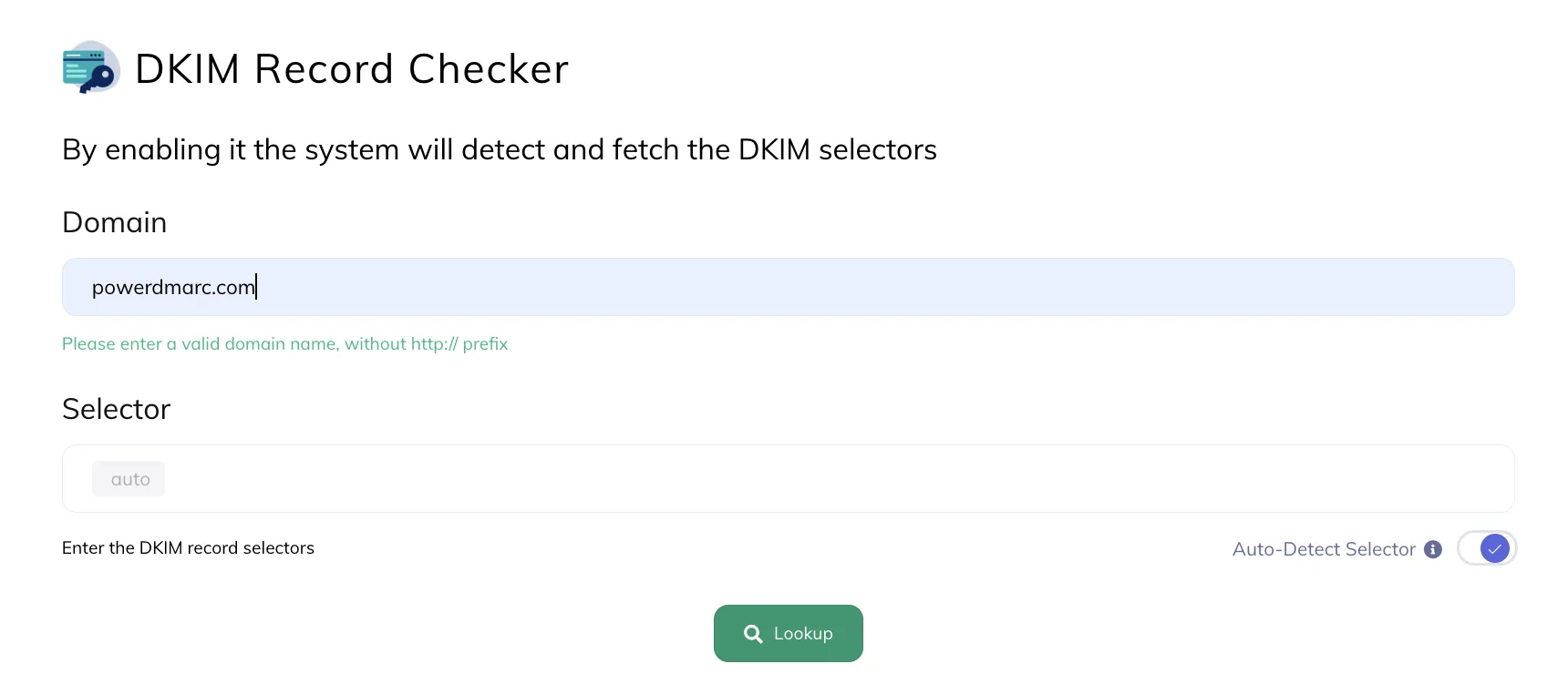 Sélecteur DKIM