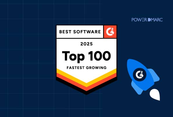 PowerDMARC Ranks Among G2’s Top 100 Fastest-Growing Software Companies 2025