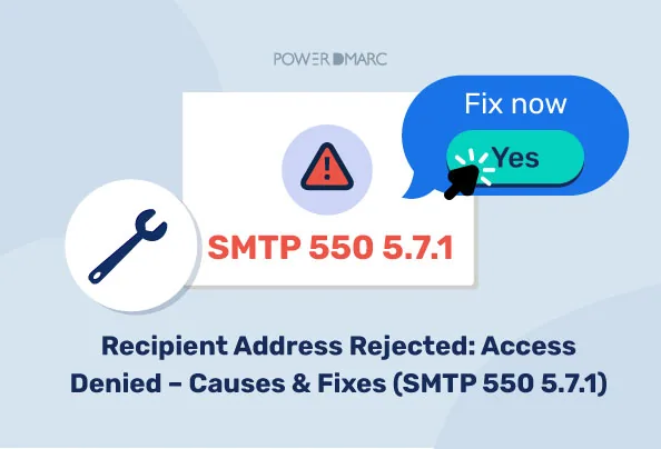 Recipient Address Rejected: Access Denied – Causes & Fixes (SMTP 550 5.7.1) Recipient-Address-Rejected