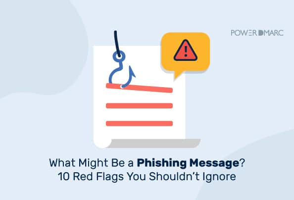 phishing message