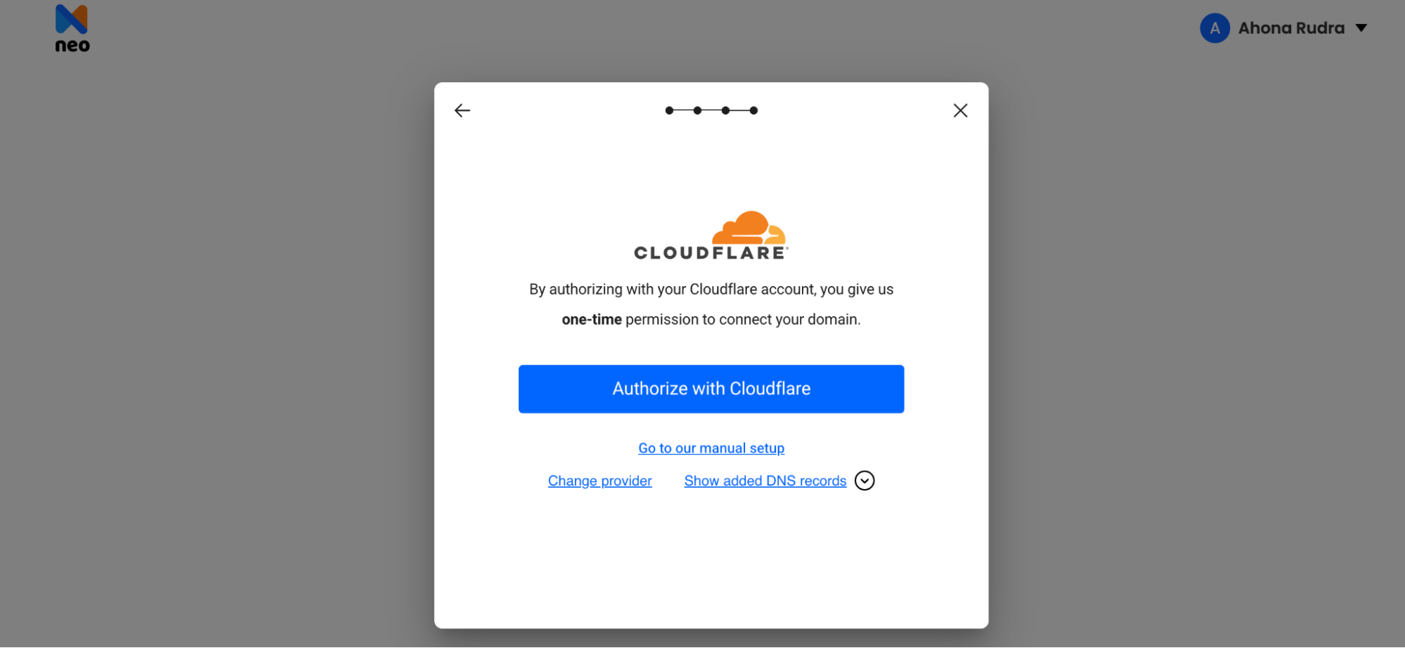 Authorize with DNS Provider