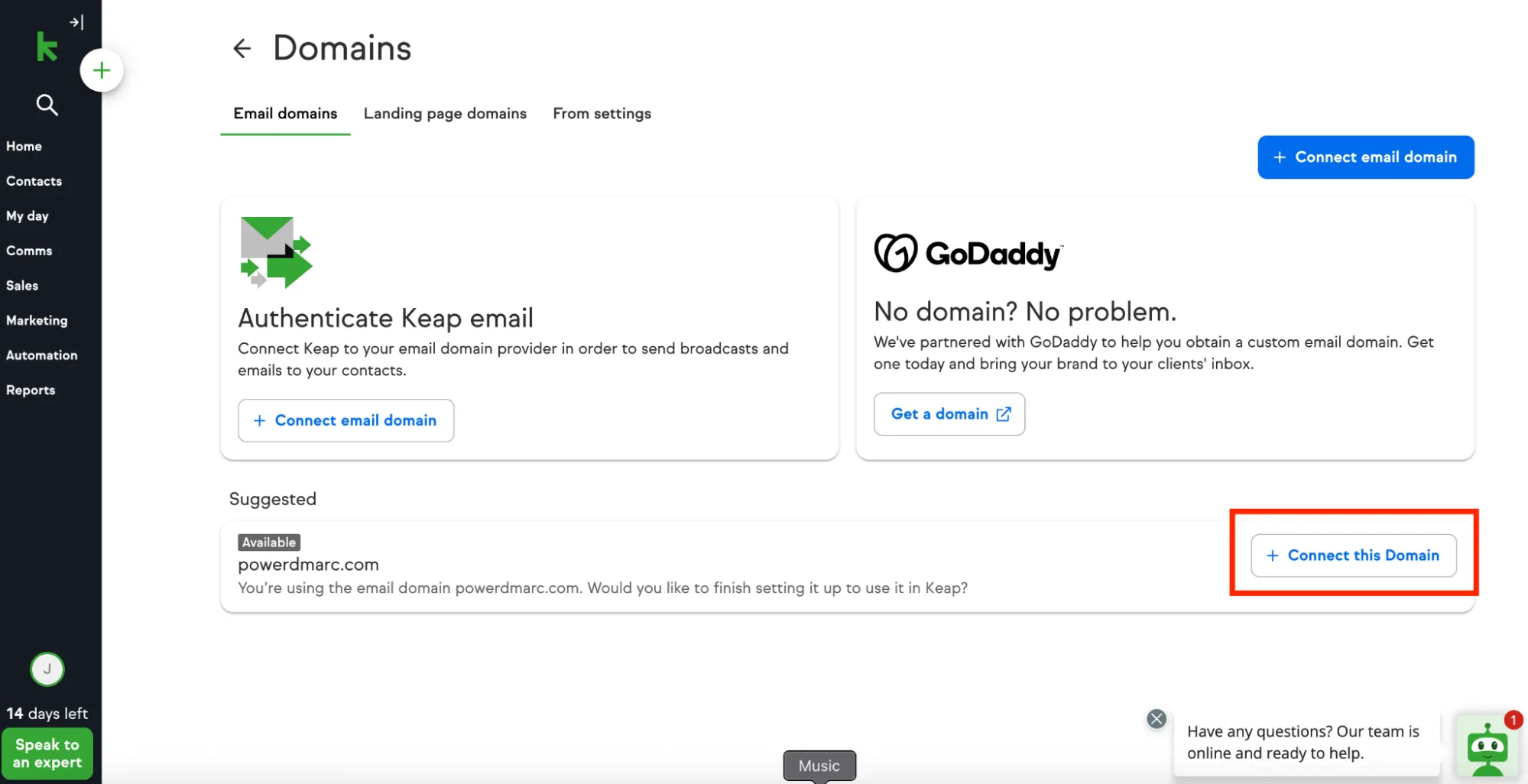 Keap DMARC, DKIM, and SPF Setup Guide (Formerly Infusionsoft) Klik-verbind-dit-domein