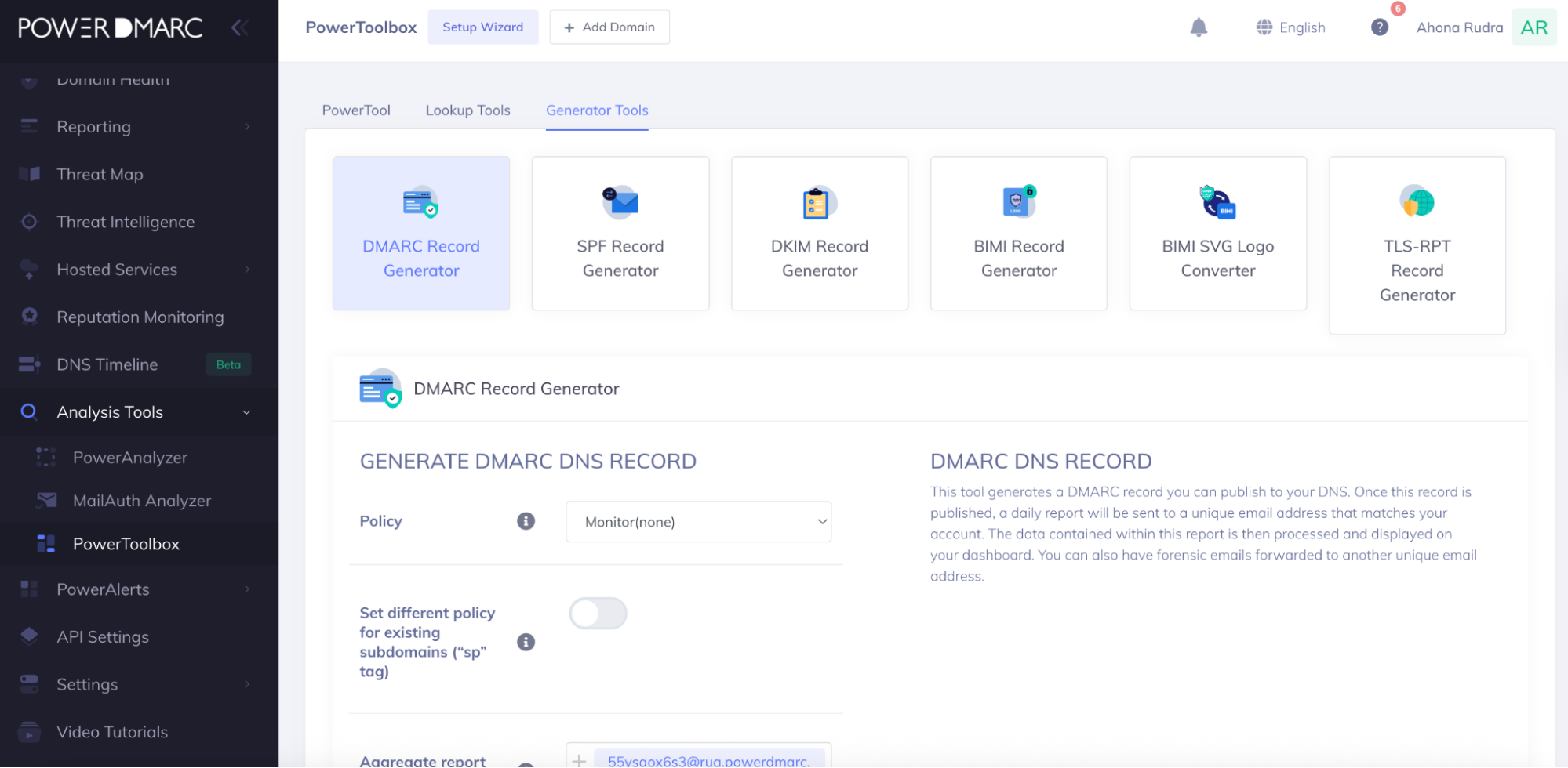 DMARC-Generator
