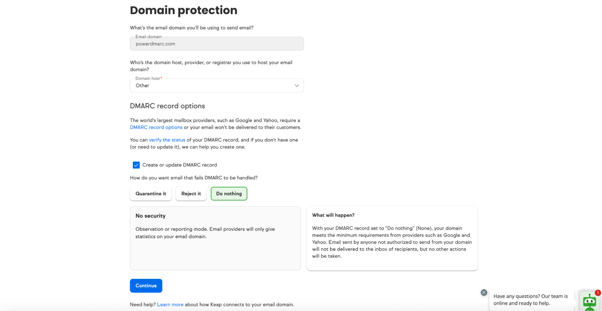 Domain-protection
